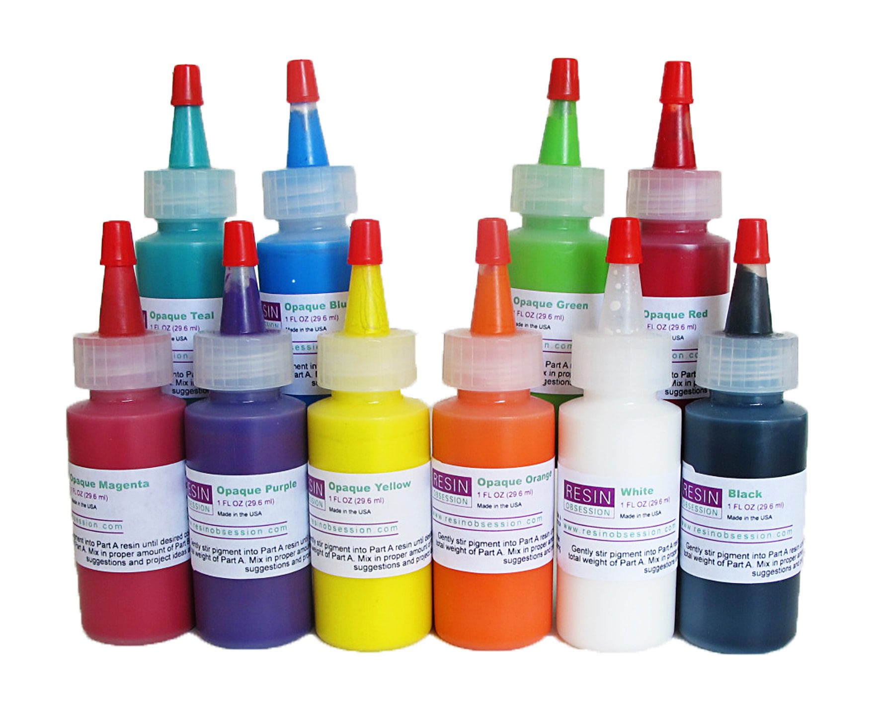 Resin Obsession color pigments FAQ Resin Obsession
