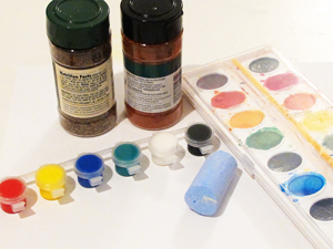 coloring epoxy resin