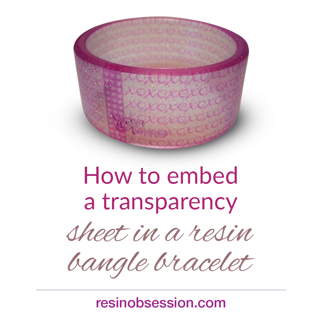 How To Create A Bangle Bracelet Using Transparencies
