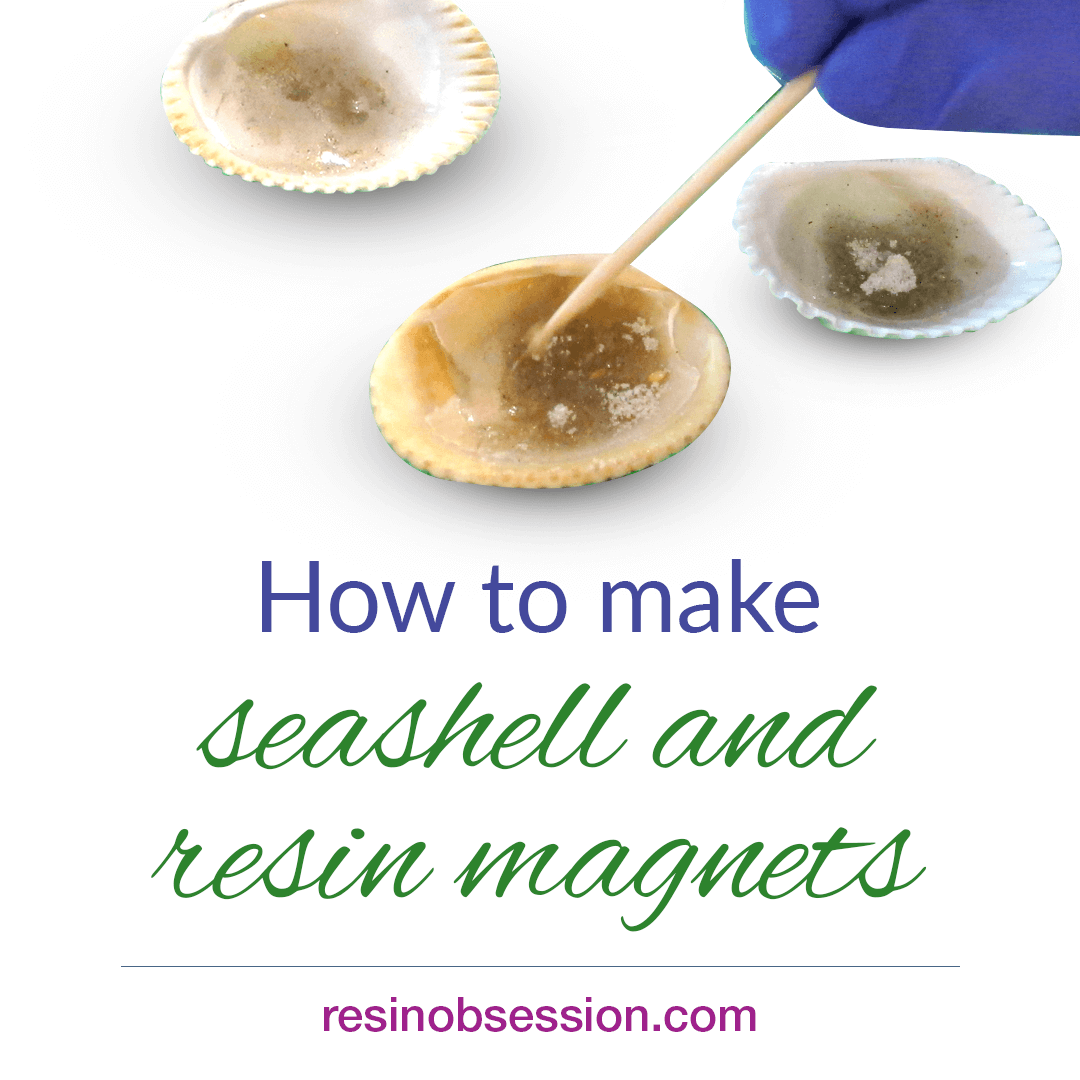 How To Make Seashell Resin Magnets In 5 Easy Steps