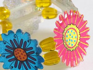 sticker bracelet tutorial