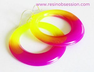 resin earrings tutorial