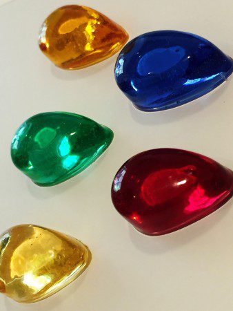 transparent colors in resin