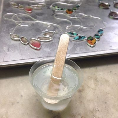 casting butterfly wings in resin