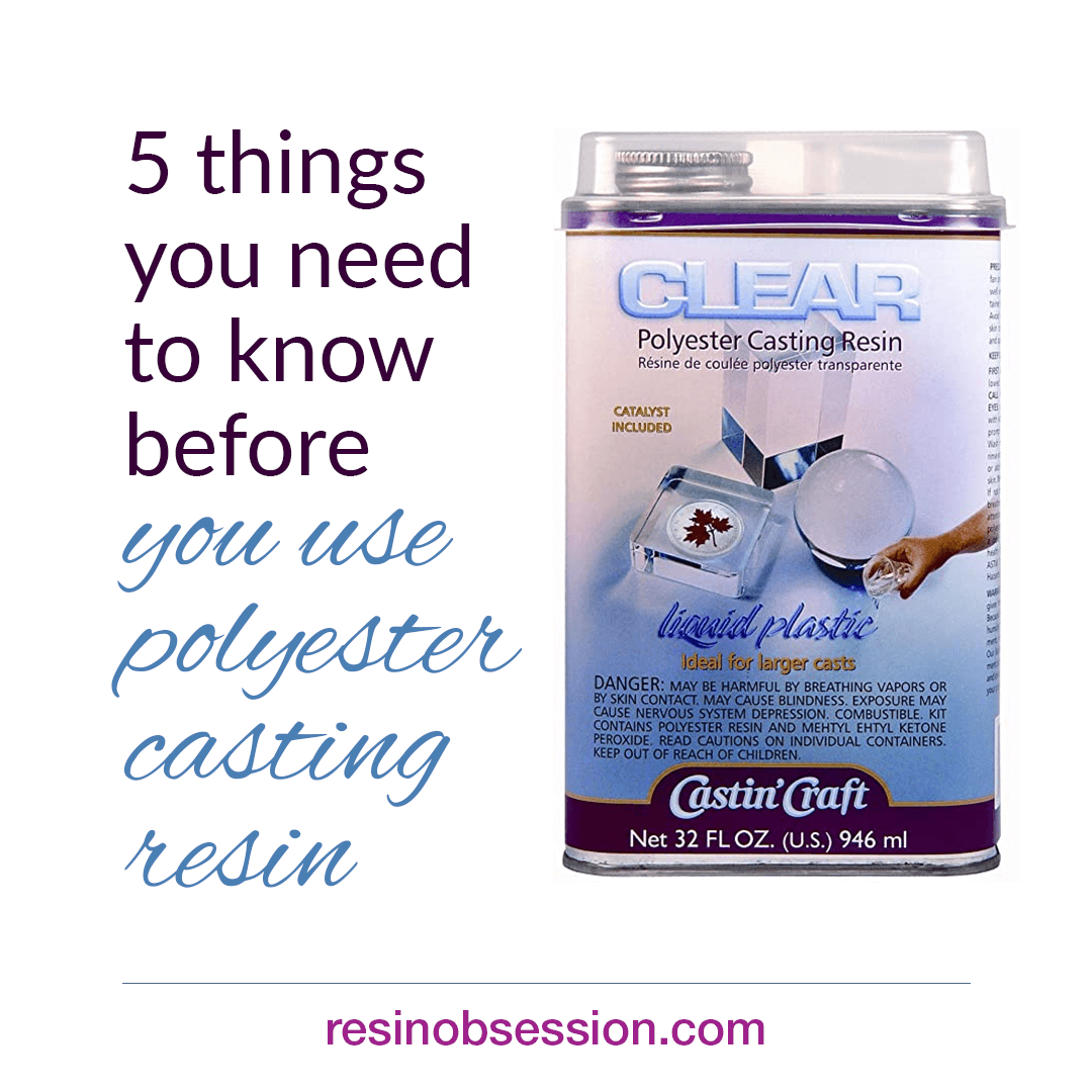 Polyester casting resin – 5 things you need to know