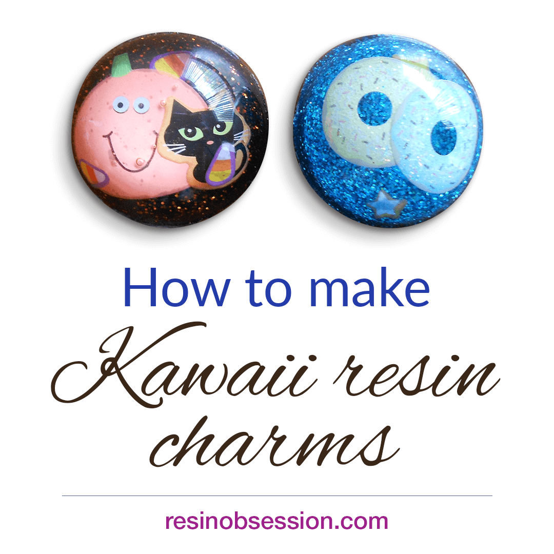 Kawaii resin tutorial – How to make Kawaii resin charms
