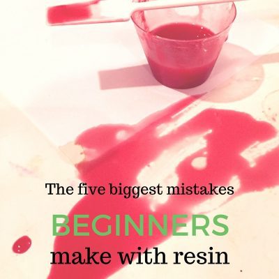 beginner resin mistakes