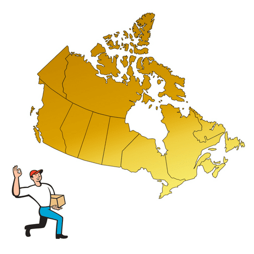 resin shipping to Canada