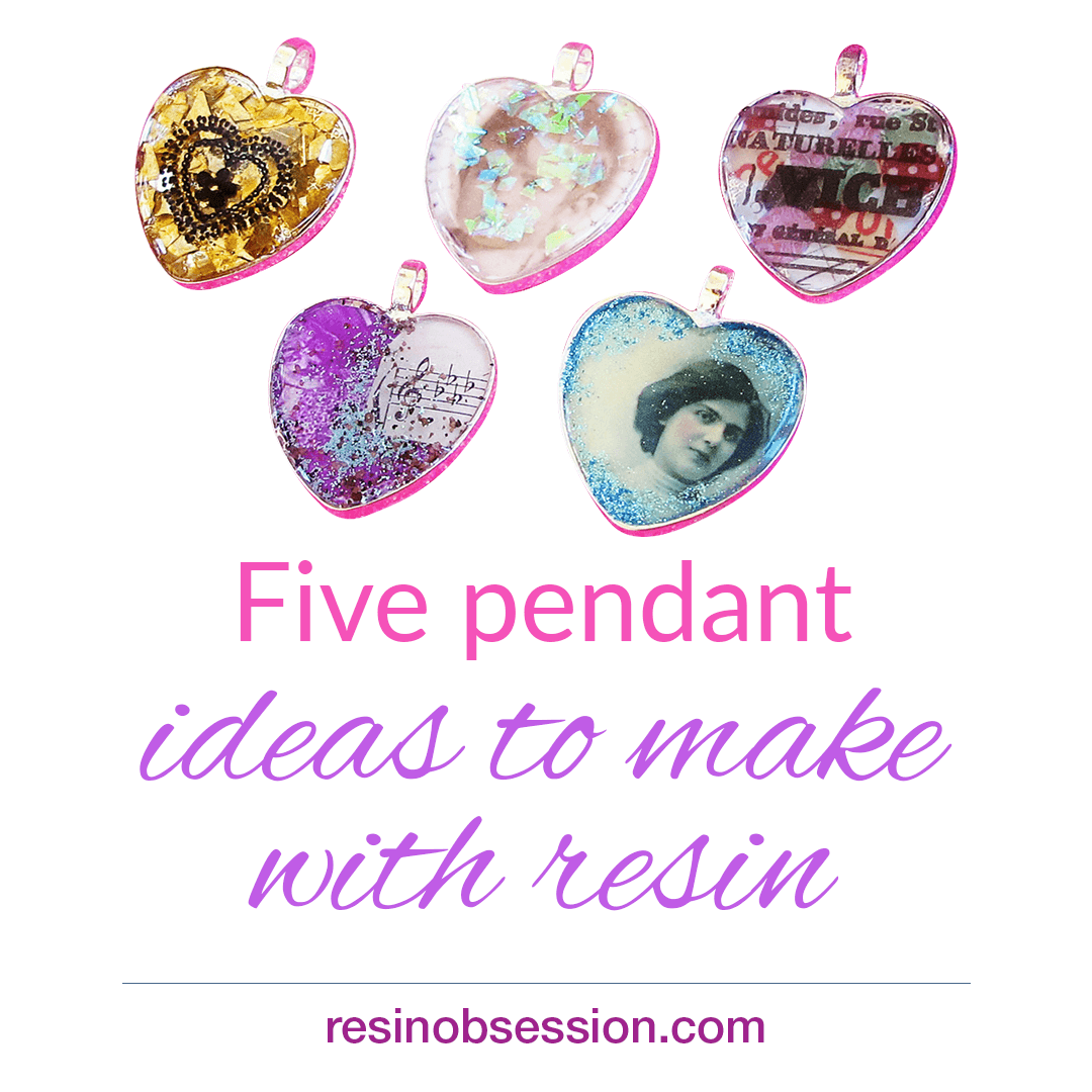 5 Resin Jewelry Designs To Make When You’re Stuck For Ideas