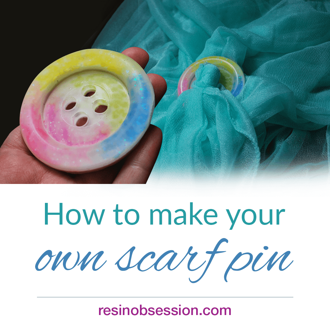 DIY scarf pin
