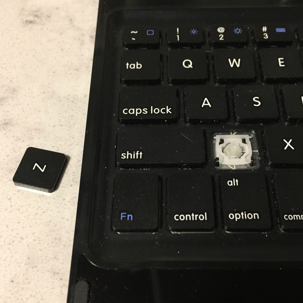 key removed