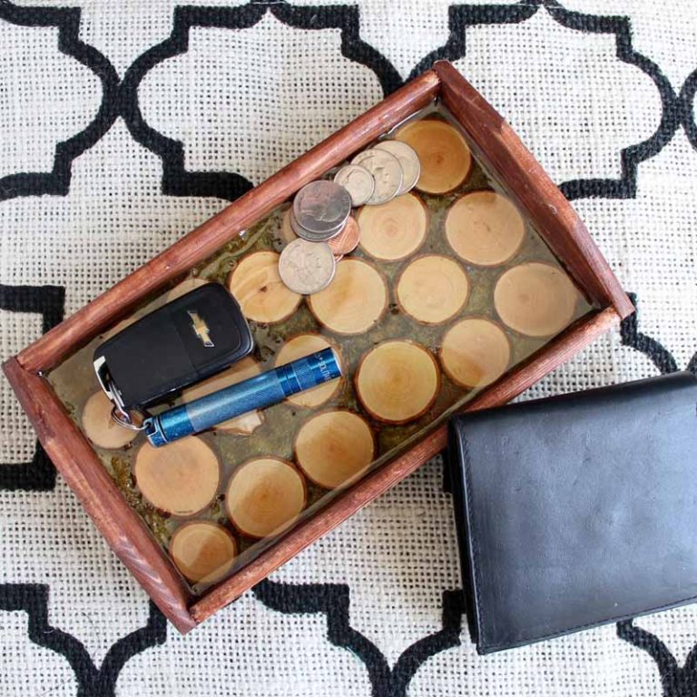 resin tray DIY