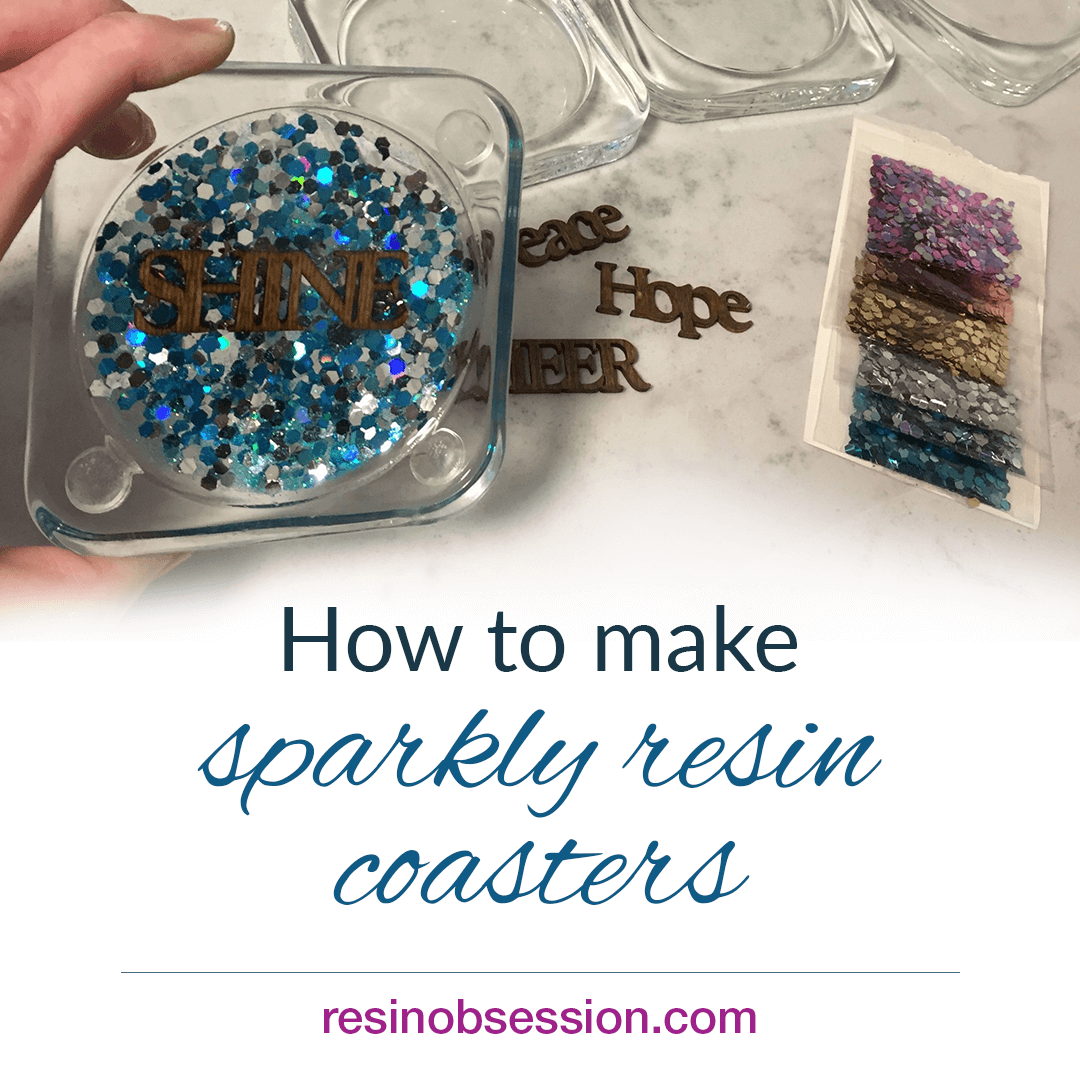 DIY coasters – How to make resin coasters