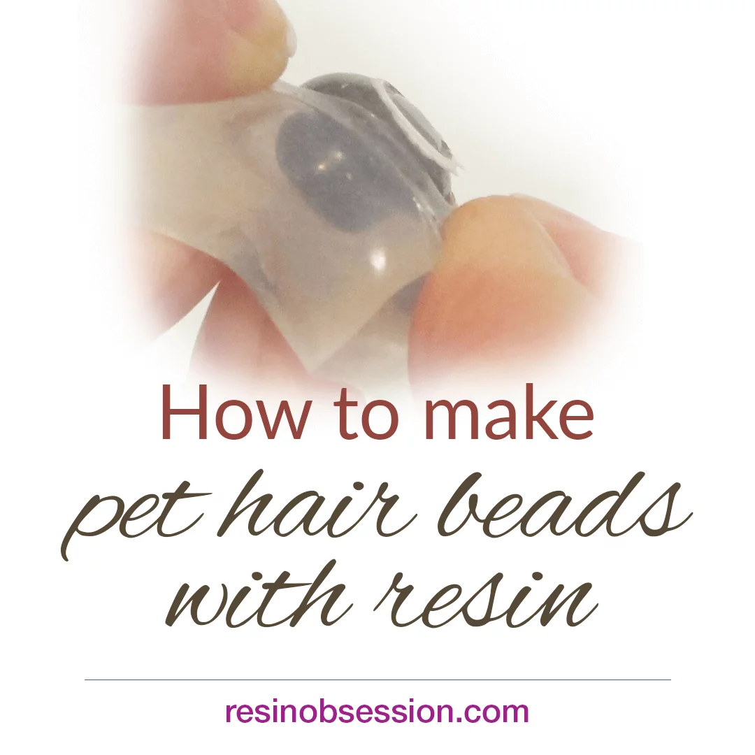 How To Make Pet Hair Memorial Beads With Resin