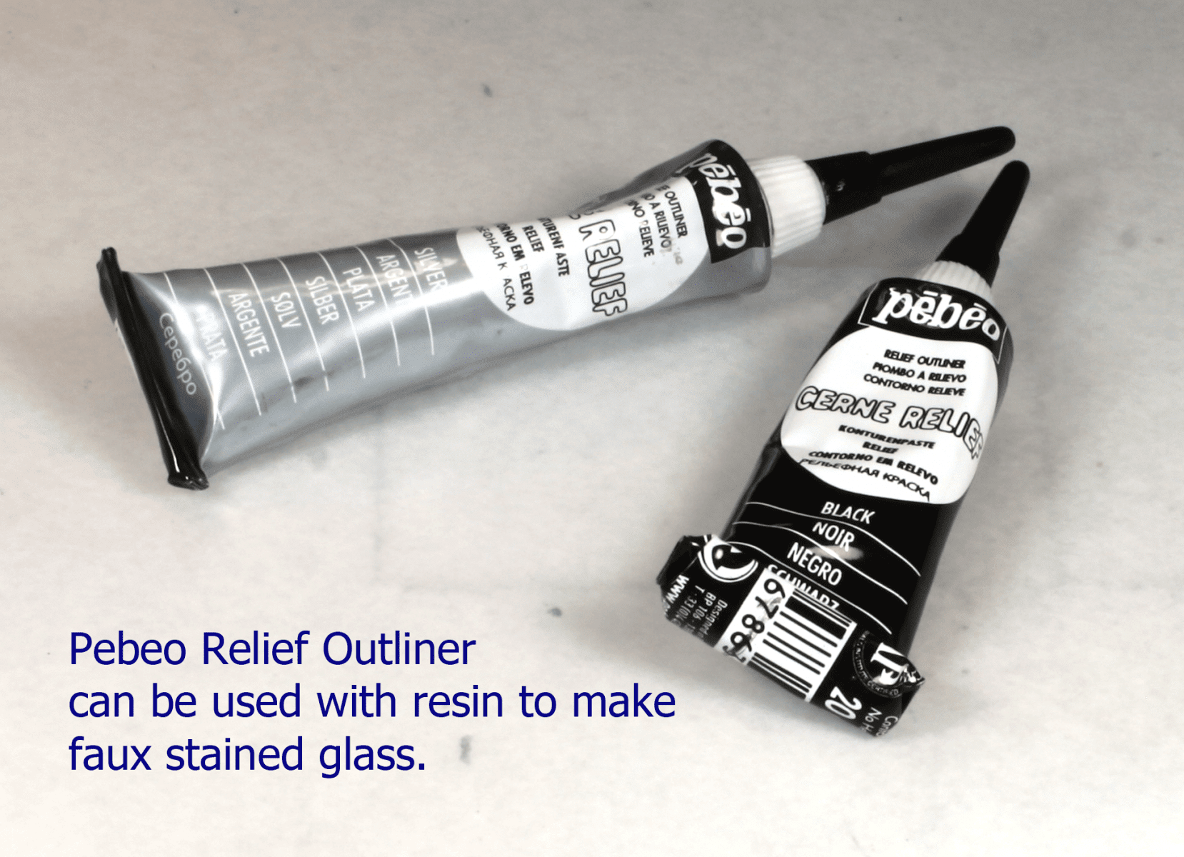 Pebeo paint relief outliner