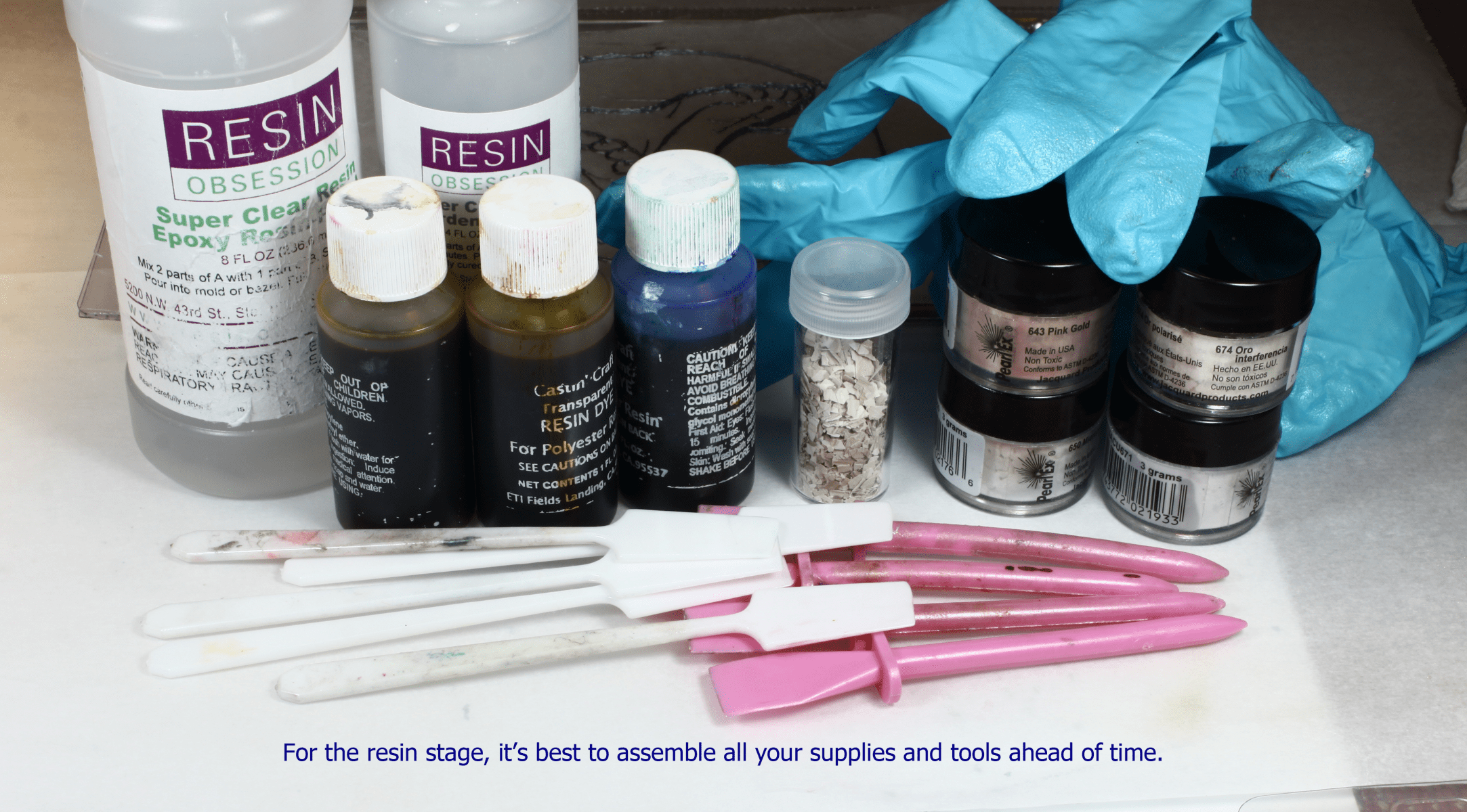 resin supplies