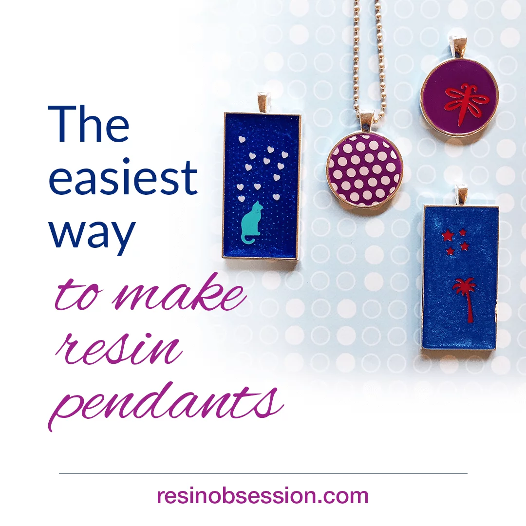 The Easiest DIY Resin Pendants Project You’ll Make