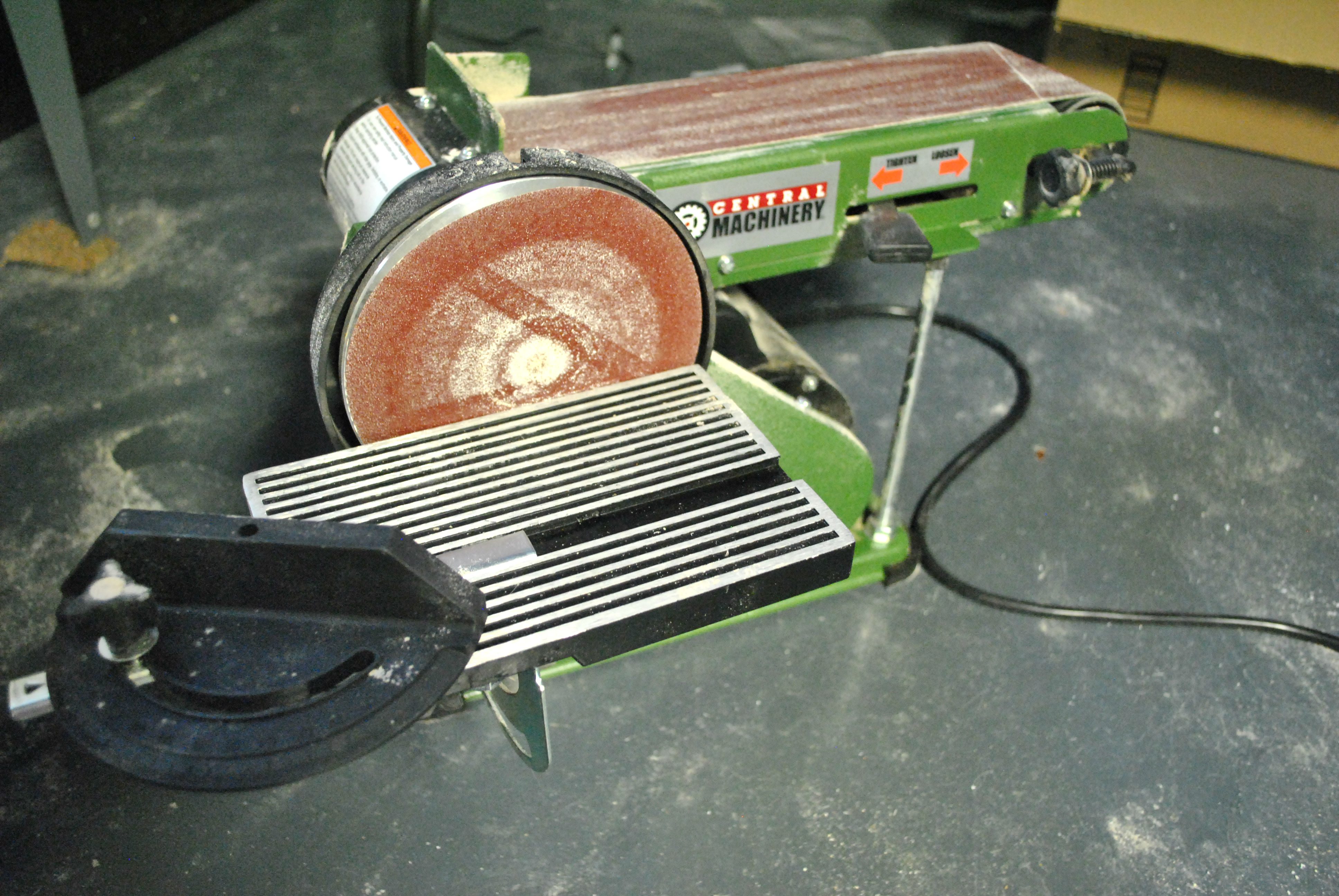 central machinery belt sander