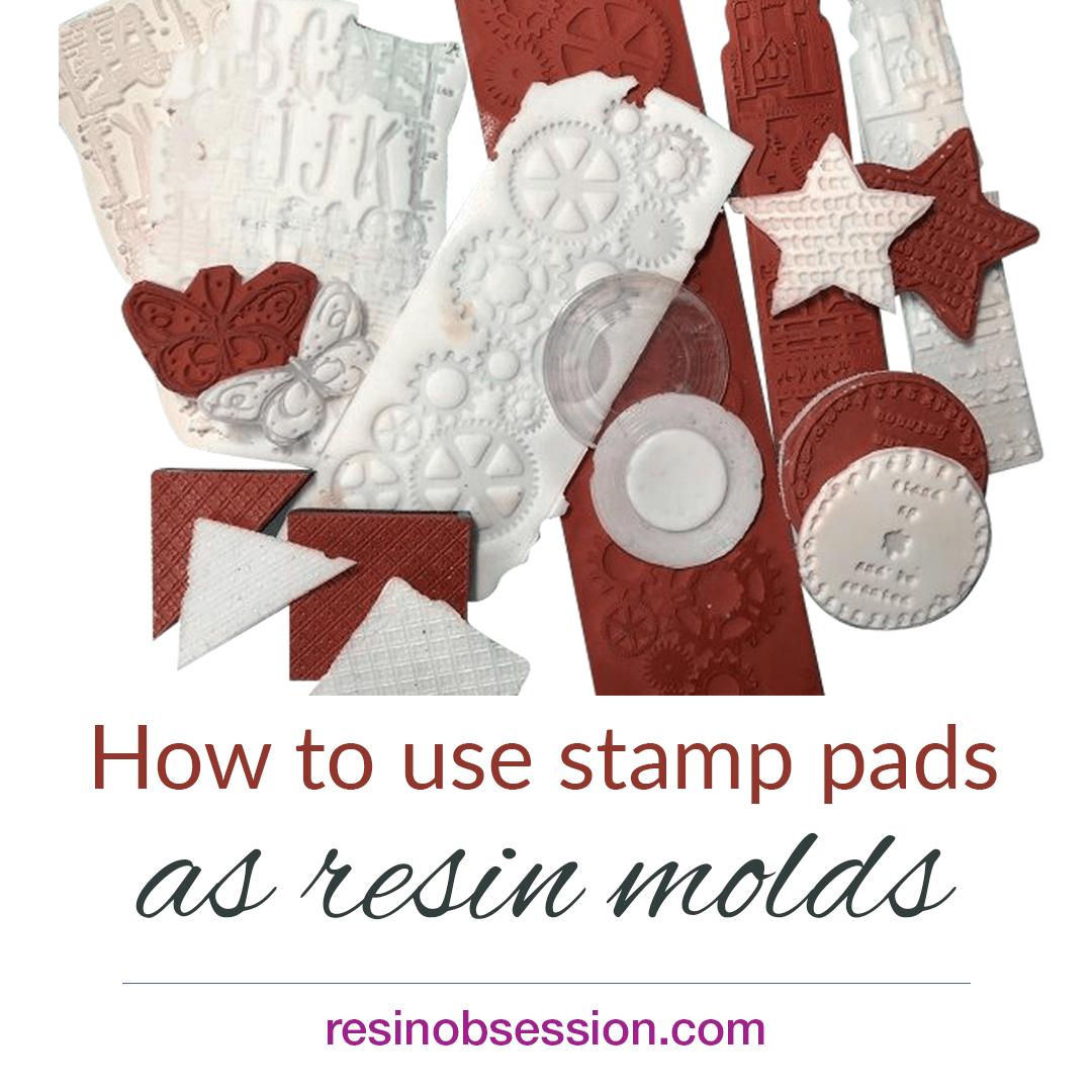How To Use Stamp Pads As Resin Molds