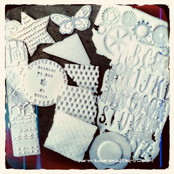 Various resin stamps