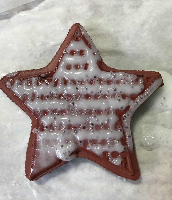 star shaped resin stamp