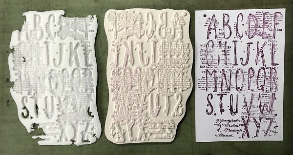 resin alphabet letter stamp