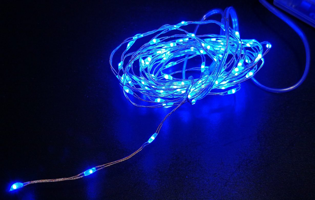 Led lights clearance under epoxy