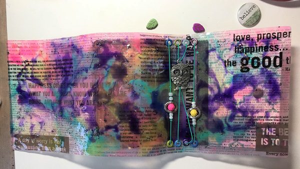 resin book cover
