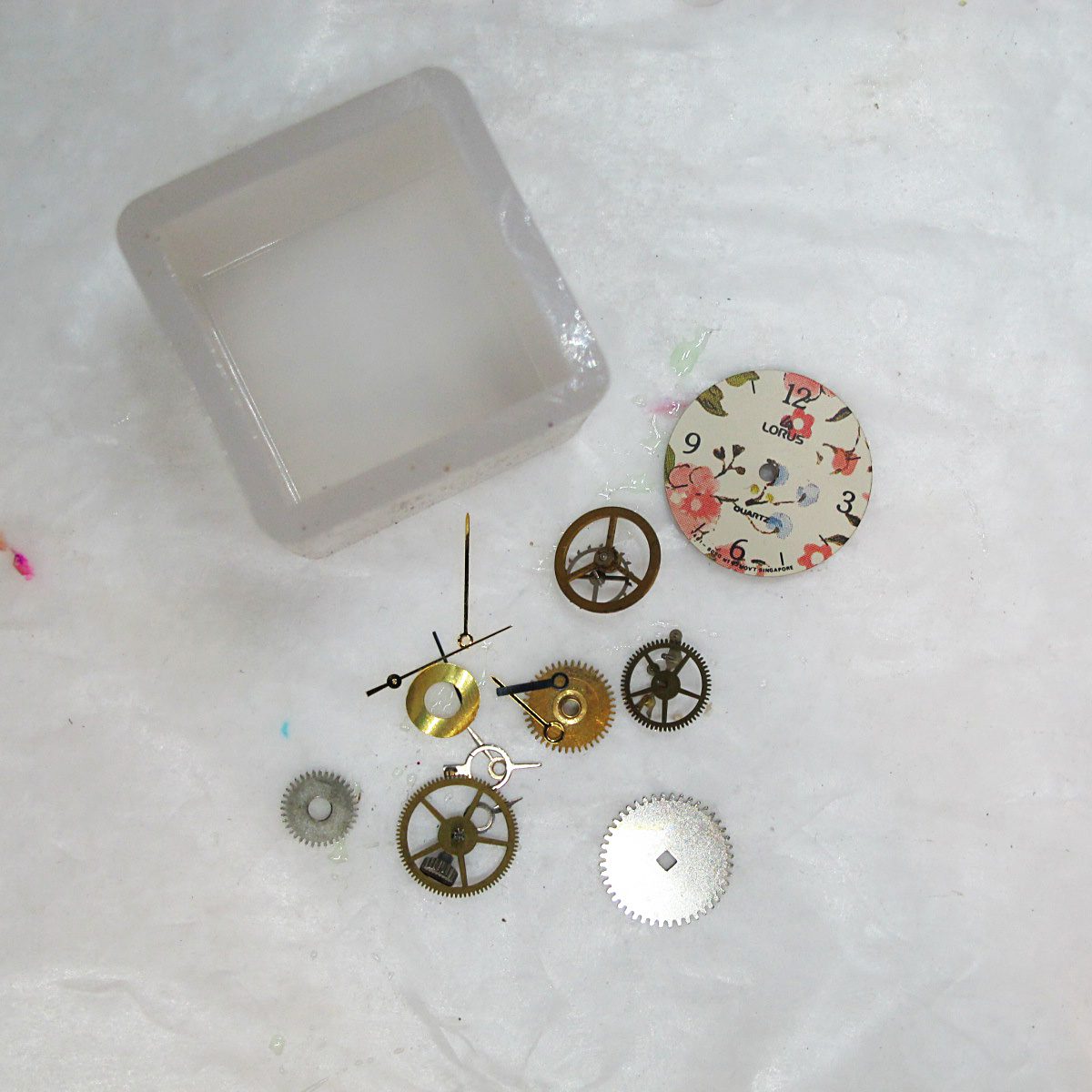 silicone mold and watch parts