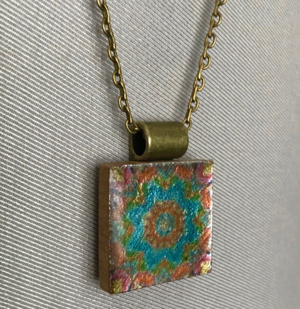 resin necklace