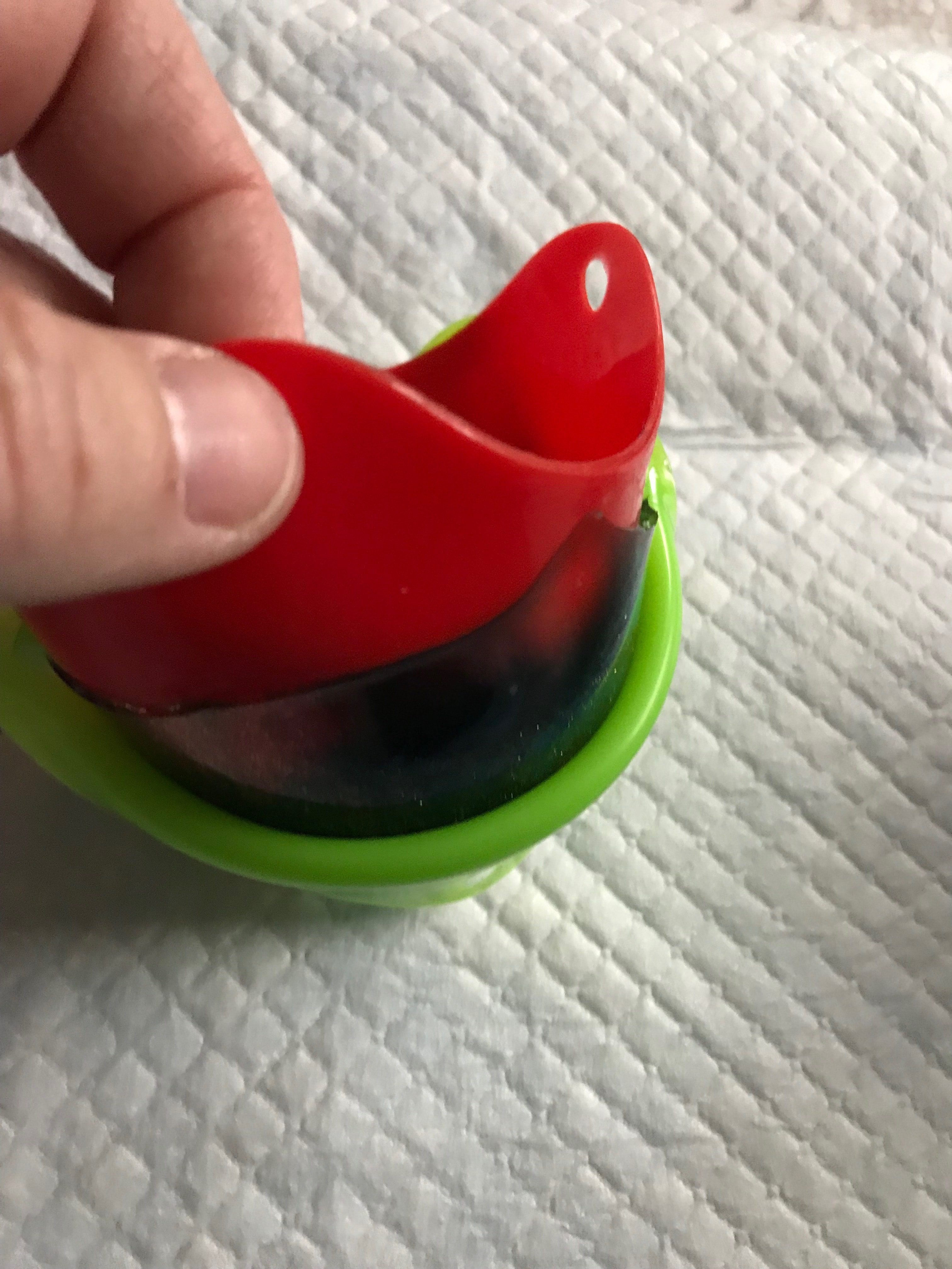 taking resin bowl out of silicone mold