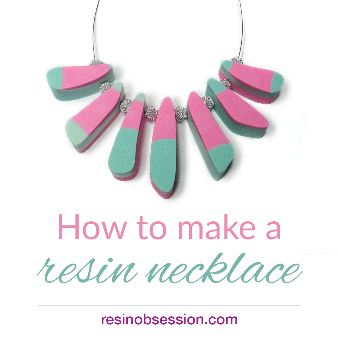 How to make a resin necklace – cute DIY necklace