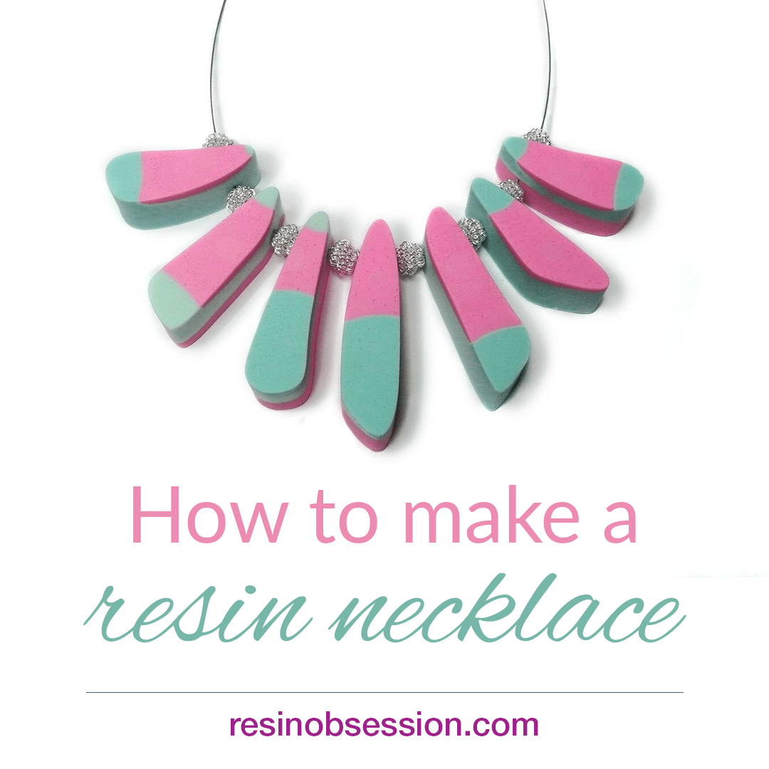 resin necklace