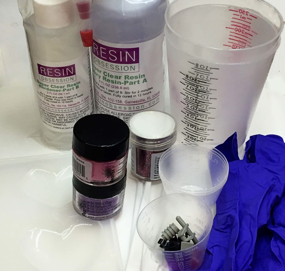 supplies for resin casting