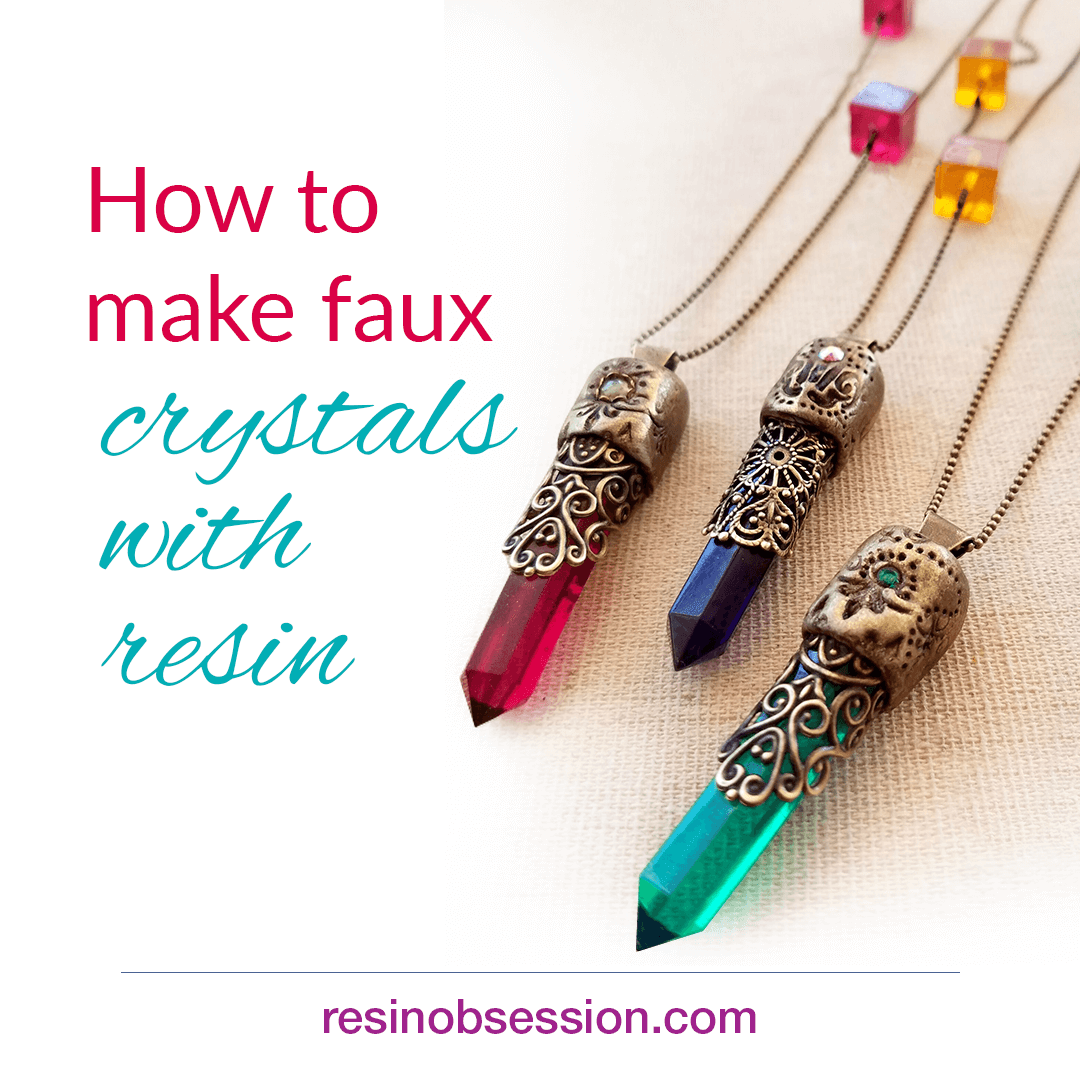 How to make resin crystals
