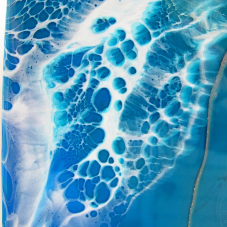 How To Make Vivid Ocean Waves With Resin Resin Obsession