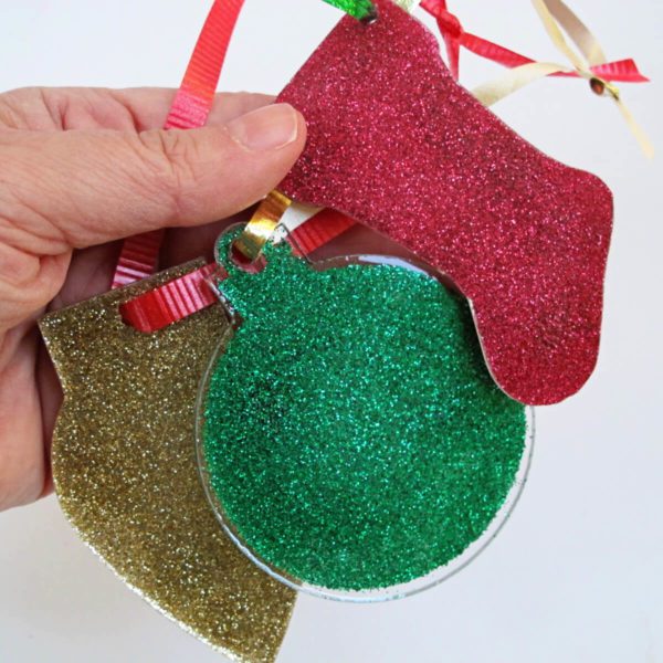 resin Christmas ornaments