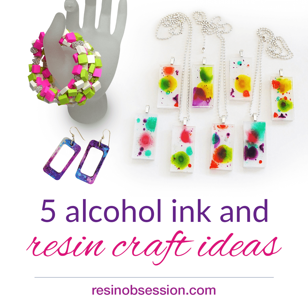 5 Ridiculously Simple Alcohol Ink Crafts Anyone Can Make