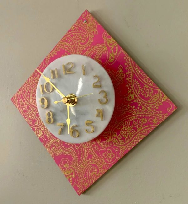 epoxy resin clock