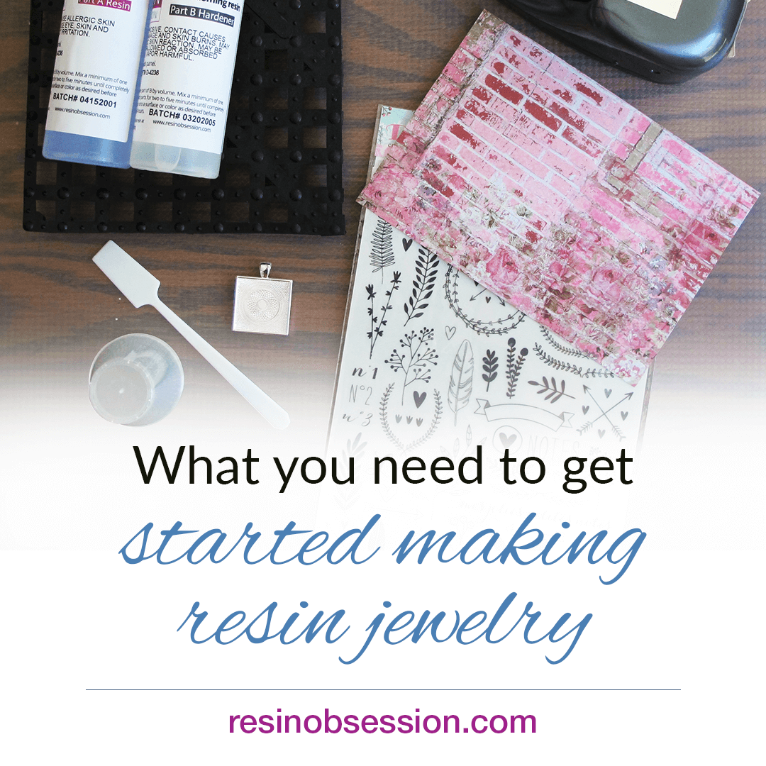 4 MUST-HAVE Supplies for Making Jewelry with Resin