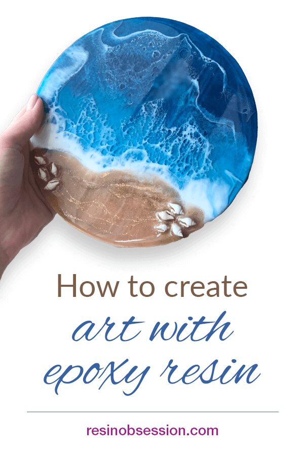 how to create resin art projects