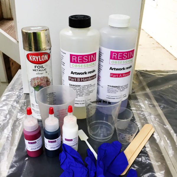 supplies for epoxy art