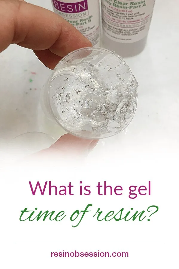 what is resin gel time?