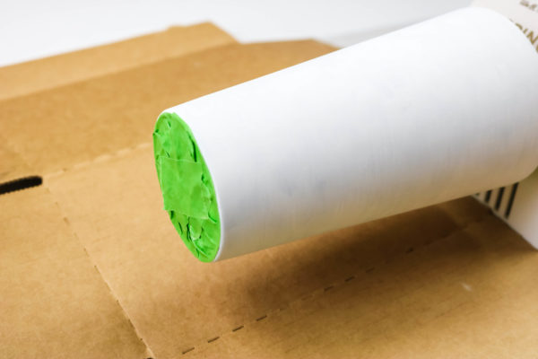 cover tumbler cup bottom with tape