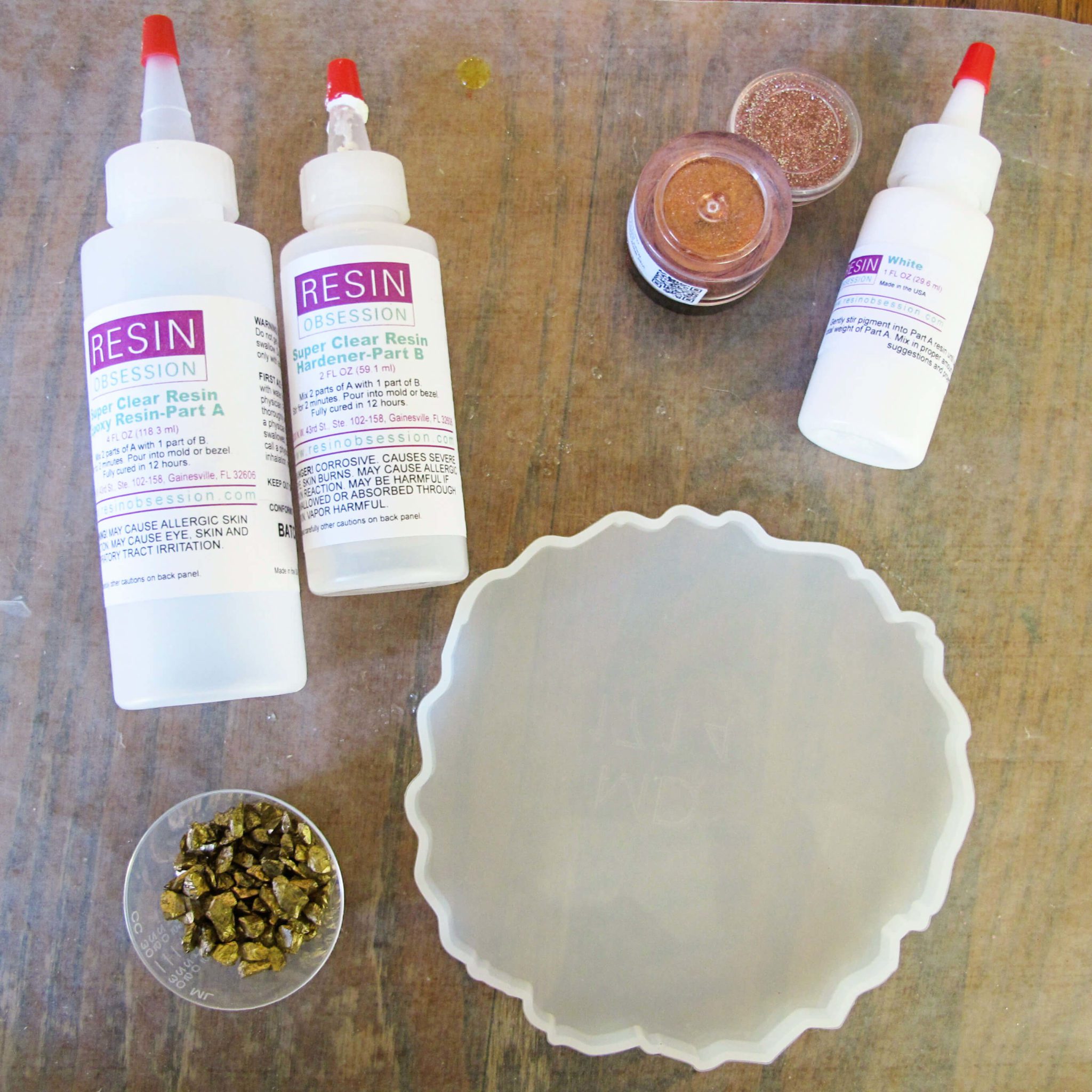 The A to Z of Making Geode Resin Coasters Resin Obsession