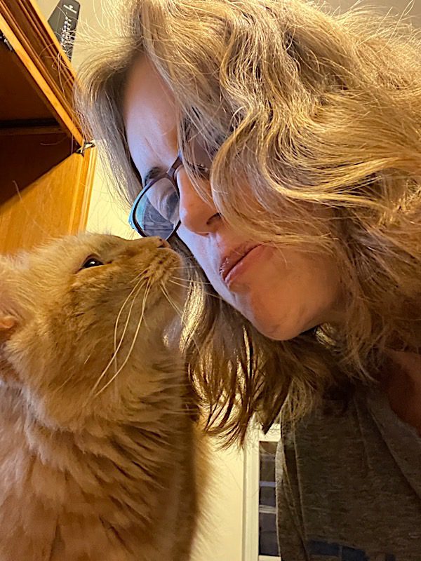 Fred giving kisses
