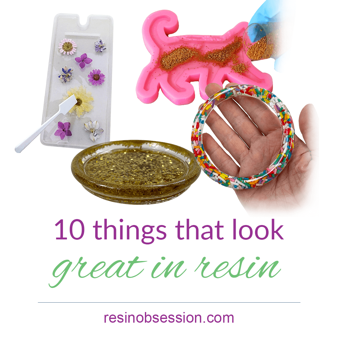 10 Things To Put In Resin That Look Dazzling