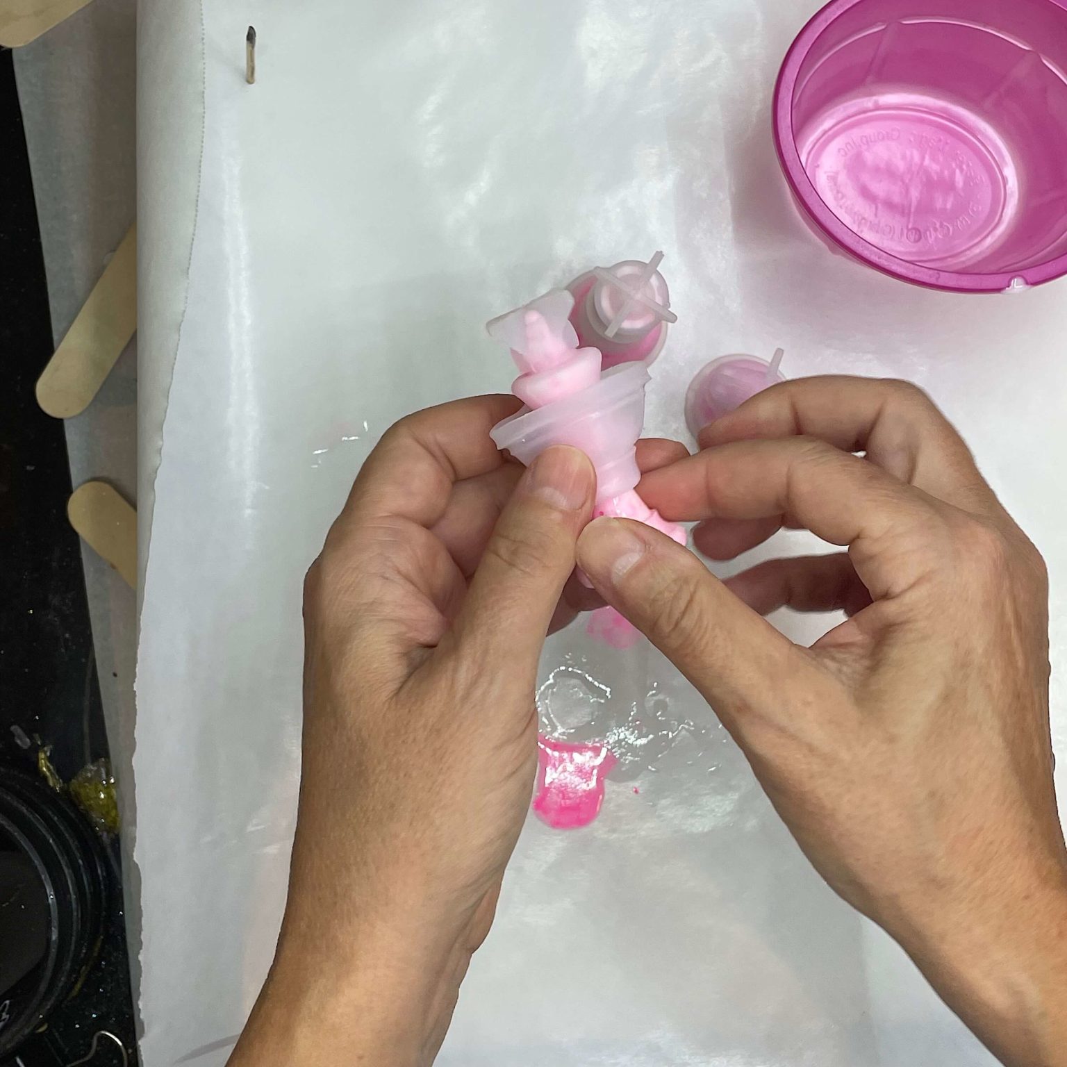 Make resin chess pieces DIY resin chess set Resin Obsession