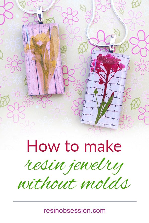 How To Make Resin Jewelry With Flowers - Resin Obsession