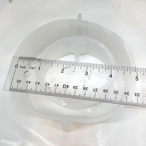 measuring silicone mold